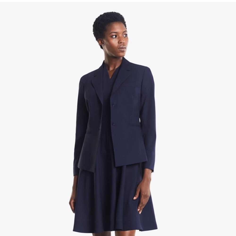 MM Lafleur Ross Blazer—Deep Indigo